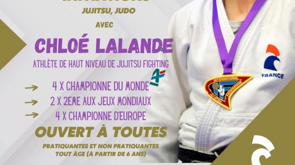 JUDO AU FEMININ avec CHLOE LALANDE